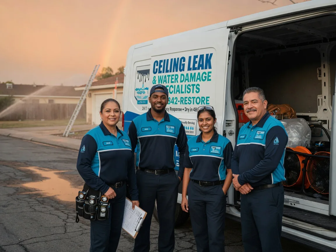 Ceiling Leak Cleanup company in Pettisville, OH